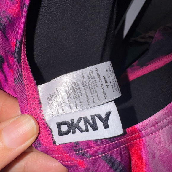 DKNY WOMEN’S ONE PIECE BATHING SUIT SIZE M NWT - Picture 4 of 4